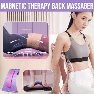 Magnetic Therapy Back Massager Spine Posture Corrector Back Stretching Adjustable Massage Stretch Fitness Support