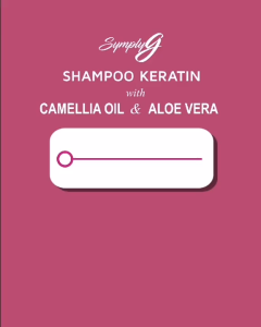 Symply G Keratin Shampoo with Camellia Oil and Aloe Vera 500ML