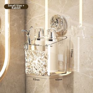 Suction Wall Mounted Storage Rack bathroom