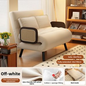 MU FENG ZHI NAN | Convertible Sofa Bed Multi-functional Sofa Solid Wood