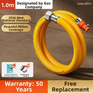JIAYUN | 3C National Standard Explosion Proof Gas Stove Soft Metal Pipe