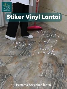 Lantai Vinyl Stiker /Dekorasi Kamar Sticker/Vinyl Lantai Premium Flooring Sticker 91.4 cm X 15.2 cm