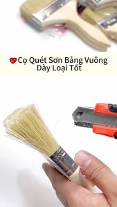 CỌ QUÉT SƠN 3 INCH (RỘNG 70MM) LOẠI 1 CỌ QUÉT SƠN CÁN GỖ TIỆN LỢI