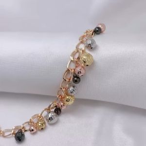 Gelang Tangan Jurai Wanita Aksesoris Fashion Awet Tahan Lama Anti Karat Cocok Untuk Harian