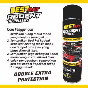 Pengusir tikus- Best Rat Rodent Refpelen Bahan Alami Anti Rat 300ml