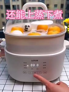 5 to 6 People 6L Electric Stew Pot Household Fully Automatic 24H Reservation Baby Porridge Cooker Slow Cooker Ceramic Pot Ceramic Multi-function Soup Pot Porridge 炖锅/ 电炖锅