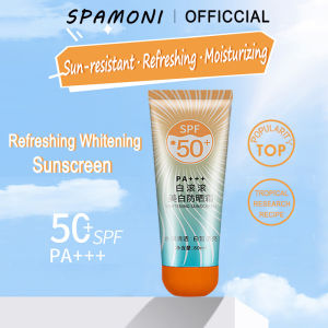 SPAMONI high power whitening sunscreen SPF50+++ concealer isolation waterproof UV protection sunscreen lotion