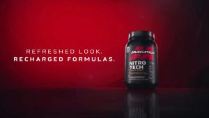[Expiry Nov 2028] Muscletech Nitro Tech Whey Protein Milk Chocolate 4lbs (1.8kg)