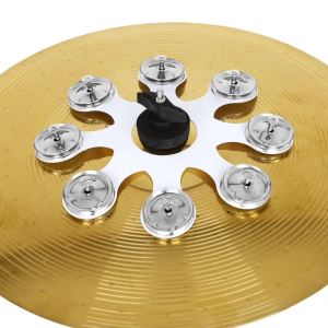 IRIN | IRIN Drum Kit Cymbal Bell Tambourine 8 Drums Ring Percussion Accessories Set For Drum Percussion Accessories