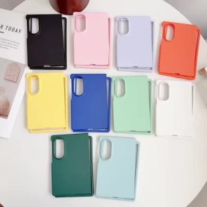 Ultra Thin Skin-feel Candy-colored Phone Cases for Samsung Galaxy Z Fold 8 Fold 8 Utlra Fold 7 6 5 Hard PC Lightweight Cover