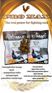 PRO MAX 1 RENTENG - Jamu Ayam Laga