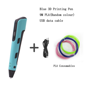 Upgraded 3D Printing Pen 9 Meter Pla Filaments Children S Birthday Christmas and New Year Gifts Three Dimensional Painting Tools