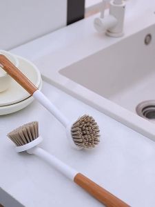 FaSoLa | Durable Long-handle Kitchen Scrubber
