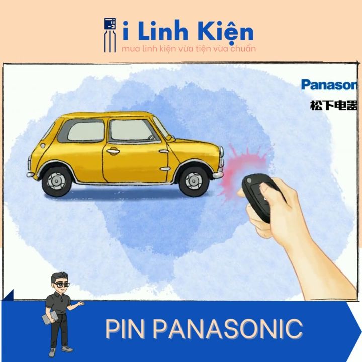 Pin CR2032 Panasonic 3V chất lượng tốt ( giá 1 viên ) ilinhkien