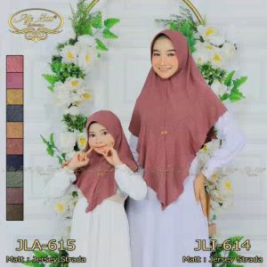 BISA COD! Hijab Instan Kepala Pet Busa Kode JLI Bahan Jersi Strada Premium By Ory AjeZas Collection