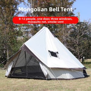 EUSSUE | Insulated Large Outdoor Camping Tent Pyramidal Design