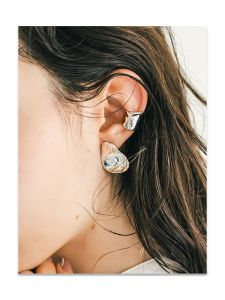 Matte Metal Ear Bone Clip Simple Stylish Versatile Single Price Japanese Style Fashion Jewelry Ear Cuff Womens Accessory