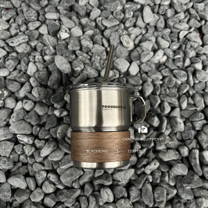 Portable Outdoor American Coffee Cup High Aesthetic Value Ins Style Gift Stainless Steel 304 Portable Coffee Mug