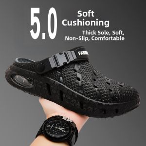 Breathable Anti-Odor Mens Slip-On Sandals