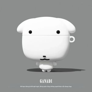 52TOYS | Ốp Silicon Hình Chú Chó Hàn Quốc 3D Dễ Thương Cho AirPods 3 4 Pro Pro 2 Pro 3 - Vỏ Tai Nghe S