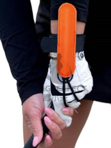 Golf Swing Alert Band with Sound Effect Flip Wrist Fixed Device Anti-Fly Ball Pick up Club Swing Practice Tool