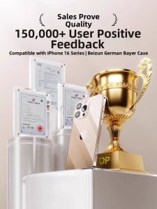 Beizun | Transparent Ultra Thin All-around Protection Case For iPhone