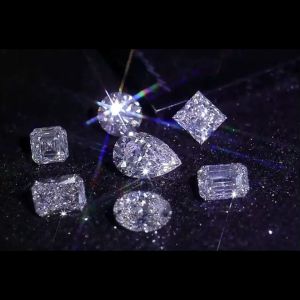 Mishangjewelry 0.3ct 0.5ct 0.8ct 1ct 1.5ct Lab Grown Diamonds 1 CVD HPHT IGI GIA Certificate Loose Round Diamond Stone Wholesale