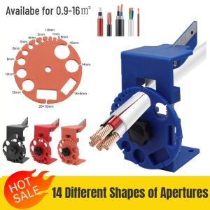 【in stock】Handheld Copper Wire Stripper Manual Copper Wire Stripping Machine Cable Stripper Tools Adjustable Cable Stripper