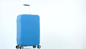 พร้อมส่งในไทย ผ้าคลุมกระเป๋าเดินทาง 19-32 นิ้ว ผ้ายืดสีพื้น กันน้ำ อุปกรณ์ป้องกันกระเป๋าเดินทาง