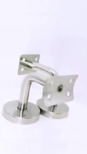 SK 1Pc Stainless Steel Handrail Bracket Glass Balustrade Stair Wall Glass Support