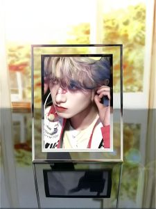 Bộ Sưu Tập Hình Ảnh Pha Lê TF Third Generation Crystal Glass Picture Frame Đạo Cụ Sinh Nhật Cho Bạn Thân Gái Bộ Sưu Tập Pha Lê