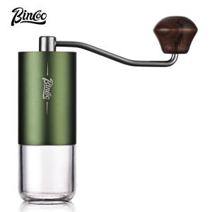BINCOO Coffee Grinder Hand Coffee Machine Coffee Bean Grinder with Six Star Steel Core