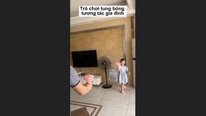 Cốc Bắn Bóng Vui Nhộn Trò chơi Tung Bóng Tăng Tương Tác Gia Đình Giúp Phản Xạ Và Tăng Chiều Cao (Gồm 2 Cốc + 4 Bóng)