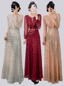 Performance Dress for Solo and Choir Long Evening Gown