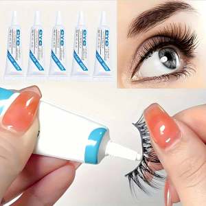 ขนตาปลอม Adhesive7g Grafting Eyelash ขนตาปลอมแห้งเร็วไม่มีเครื่องหมายธรรมชาติและยาวนานโปร่งใสและมองไม่เห็น