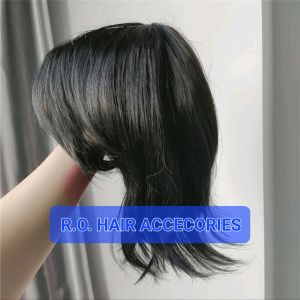 Wig Rambut Pria Mullet Wolfcut Pendek