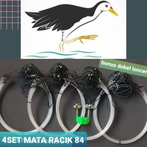 COD!! JERAT RACIK 4 IKAT 84 MATA SIAP PAKAI RUAK RUAK KAREO WAK WAK BURUNG SAWAH KAREO BELIBIS RACIK ANTI KUSUT ANTI BADAI