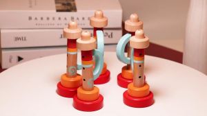 Kèn gỗ (Còi gỗ) phát triển thính giác luyện hơi cho bé| Đồ chơi an toàn