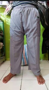 Celana silat pangsi pria dewasa hitam