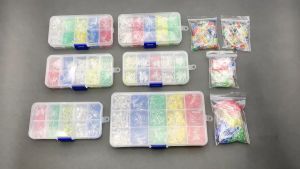 300pcs LED Kit Warna Campur Merah Hijau Kuning Biru Putih Dioda Pancar Cahaya