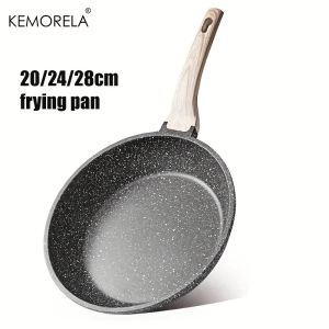 Non-Stick Pan Frying Pan 20/24/28cm Home Steak Skillet Pancake fried induction cooker gas stove special Saucepan Nonstick Pan