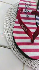 Sandal Wedges Wanita Hak 3cm Viola Zebra Terbaru