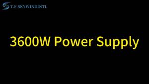 T.F.SKYWINDINTL(TFSKYWINDINTL) | 3600W Power Supply 90PLUS Gold ATX PSU Dual CPU and 4x PCIe 5.0 Connectors 220V 24PIN Suitable for AI Application Devices