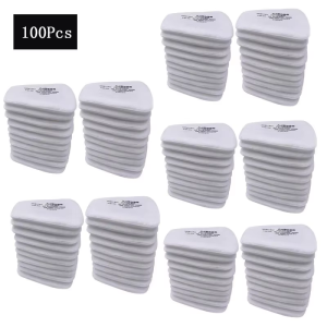 Wholesale Dust-proof 5N11 Cotton Filters 501 For 3M 6001 6002 6004 6200 7502 6800 Chemical Respirator Gas Mask Protection