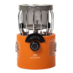2 In 1 Camping Stove Gas Heater 2500W Camping Roasting Stove Winter Camping Tent Heater for Ice Fishing Camping Hiking