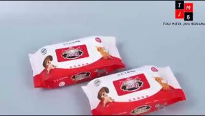 DONO PET WIPES 80LBR: Tisu Basah Kucing Anjing Kelinci