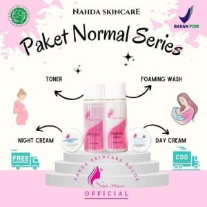 SKINCARE NAHDA NORMAL 1 PAKET NAHDA ORI BPOM 100%