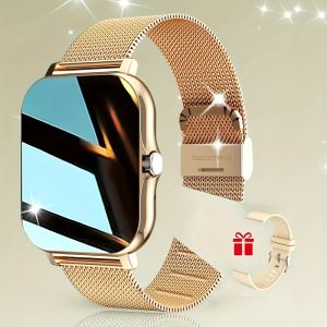 [Smartwatch for IPhone/Android] VETXI Smartwatch for IPhone/Android | Full-Touch HD Screen Phone Call/SMS Music Playback