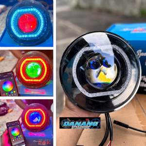 Lampu Biled Laser Sports Day RGB 3inch Diameter 7 inch PNP Batok Ninja Vixion Megapro Tiger Lama Scorpio