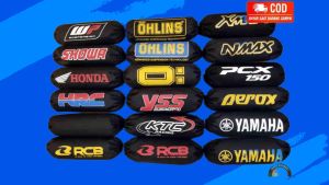 Sarung Shockbreaker Belakang Motor Vario & Cover Shock Waterproof